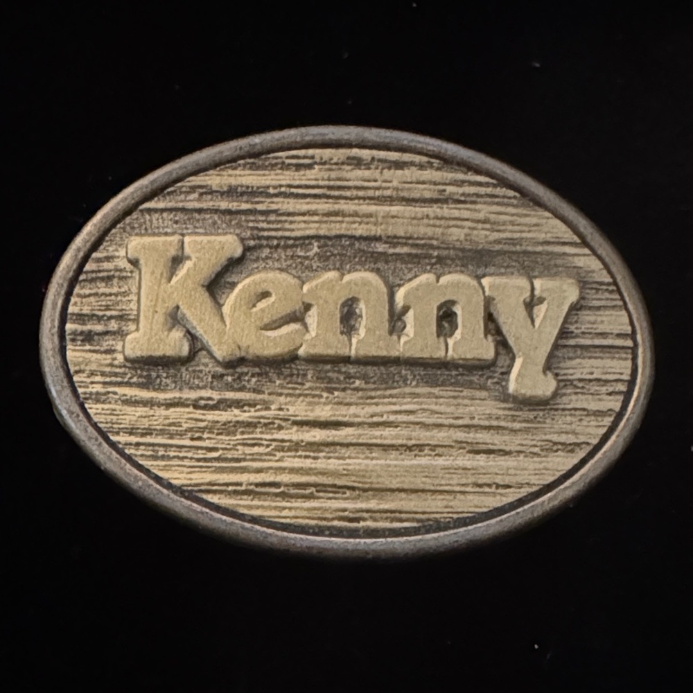 Oden Oval Belt Buckle “Kenny”